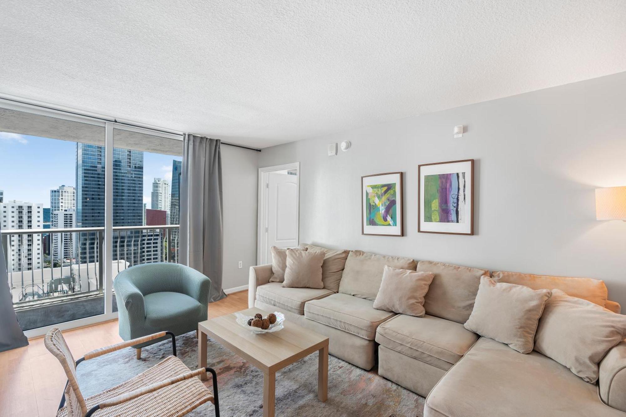 Apartment Fantastic 2br On 31st Floor Free Parking Miami